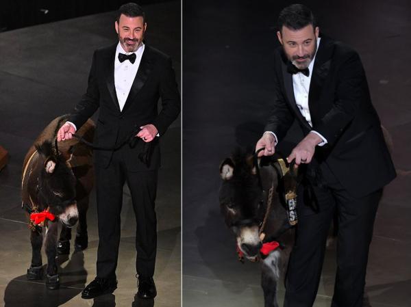 ஆஸ்கர் மேடைக்கு வந்த கழுதை