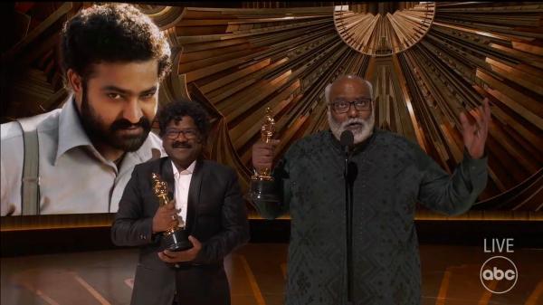 ஆஸ்கர் விருது விழாவில் சரித்திரம் படைத்த ஆர்ஆர்ஆர்