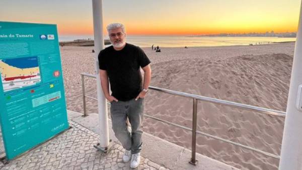 அஜித்துக்கு பின்னாடி லியோ