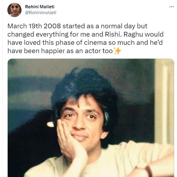 ரோகிணியின் உருக்கமான ட்வீட் ரோகிணியின் உருக்கமான ட்வீட்