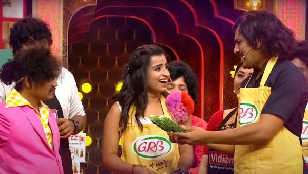 குக்காக மாறிய ஷிவாங்கி 