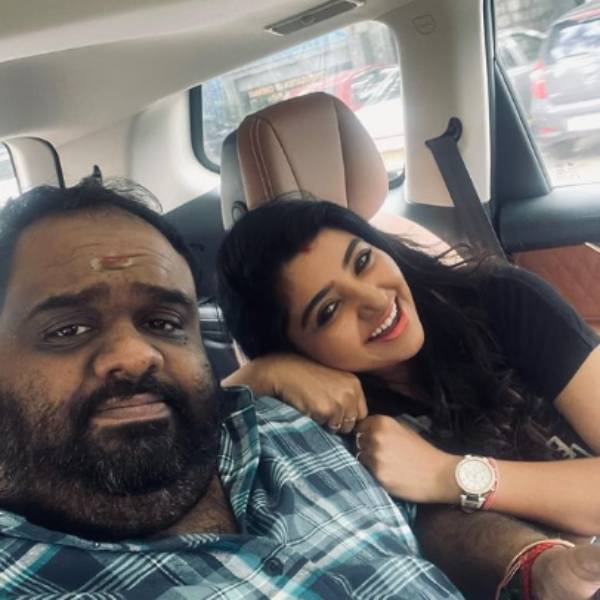 ரவீந்தர் -மகாலட்சுமி ஜோடி 