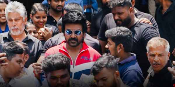 Actor Raghava lawrence watched Rudhran movie in Coimbatore with fans Actor Raghava lawrence watched Rudhran movie in Coimbatore with fans
