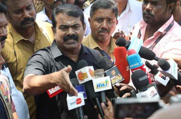 seeman speech about director vetrimaarans Viduthalai movie 