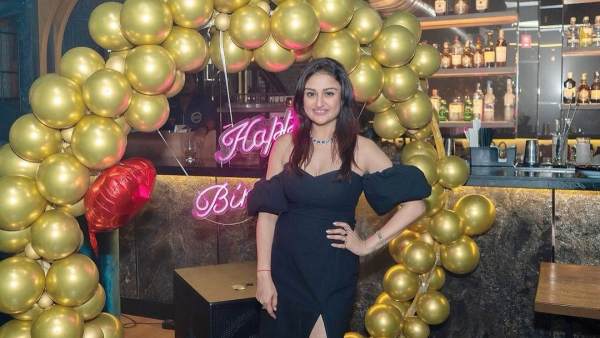 Actress sonia agarwal birthday party photos trending on social media 