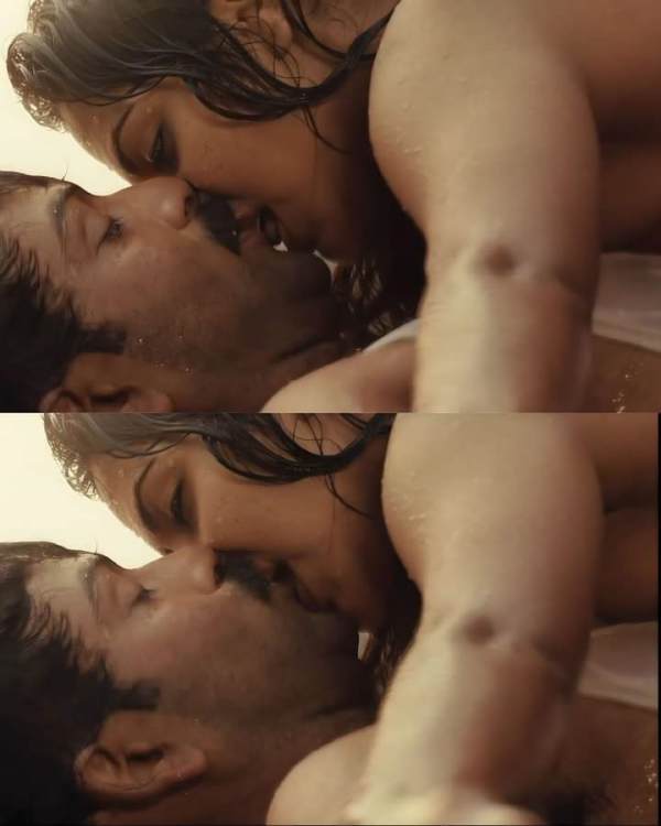 Amala Paul and Prithviraj hot lip lock scene in Aadujeevitham trailer stuns fans 