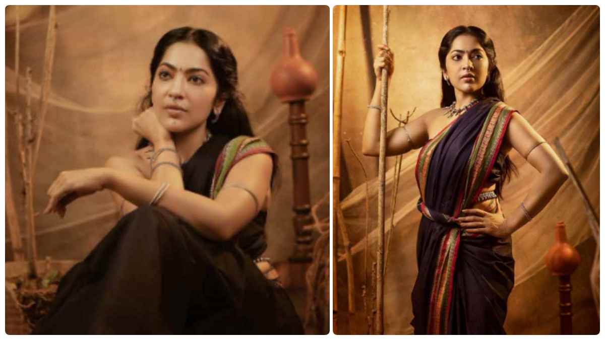 Actress Ramya subramaniam converts her as Poonguzhali and shares video in Instagram Actress Ramya subramaniam converts her as Poonguzhali and shares video in Instagram