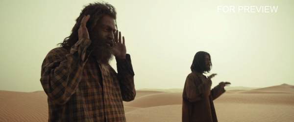 Amala Paul and Prithviraj hot lip lock scene in Aadujeevitham trailer stuns fans 