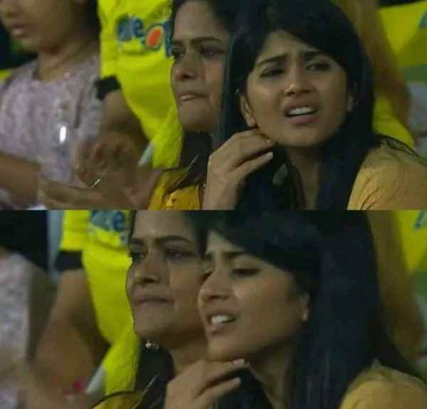 Lokesh Kanagaraj and Udhayanidhi Stalin also watched CSK match and Megha Akash feel for the loss Lokesh Kanagaraj and Udhayanidhi Stalin also watched CSK match and Megha Akash feel for the loss