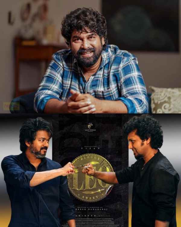 Malayalam Actor Joju George joins in the sets of Leo movie with Actor Vijay 