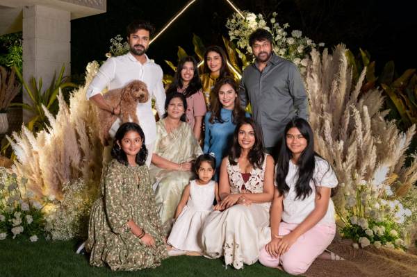 Ram Charan and his wife Upasanas baby shower function 