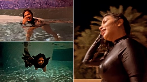Actress Amala paul shared swimming pool video in bikini that gets more likes Actress Amala paul shared swimming pool video in bikini that gets more likes