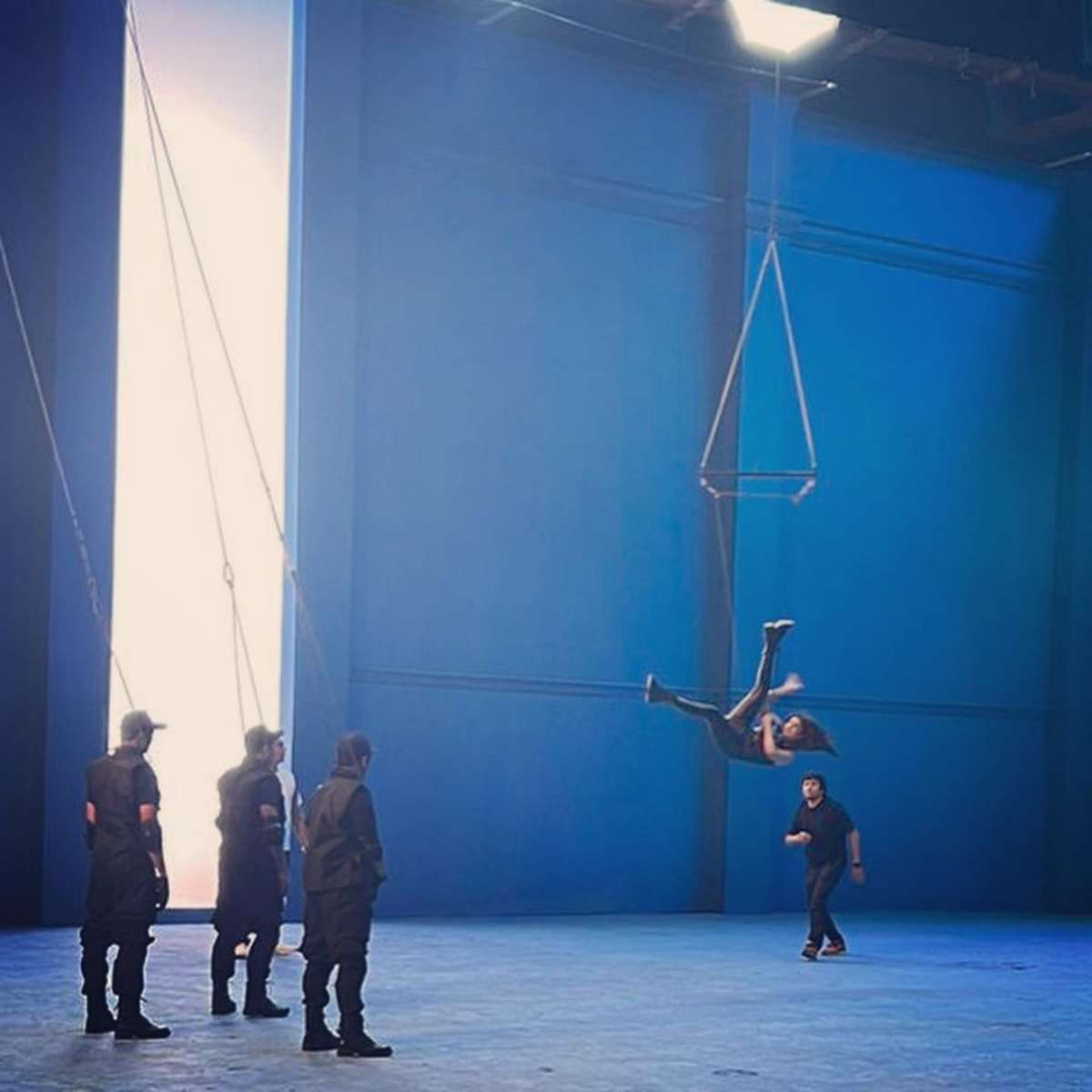 Actress Samantha shared Action photos of add film 