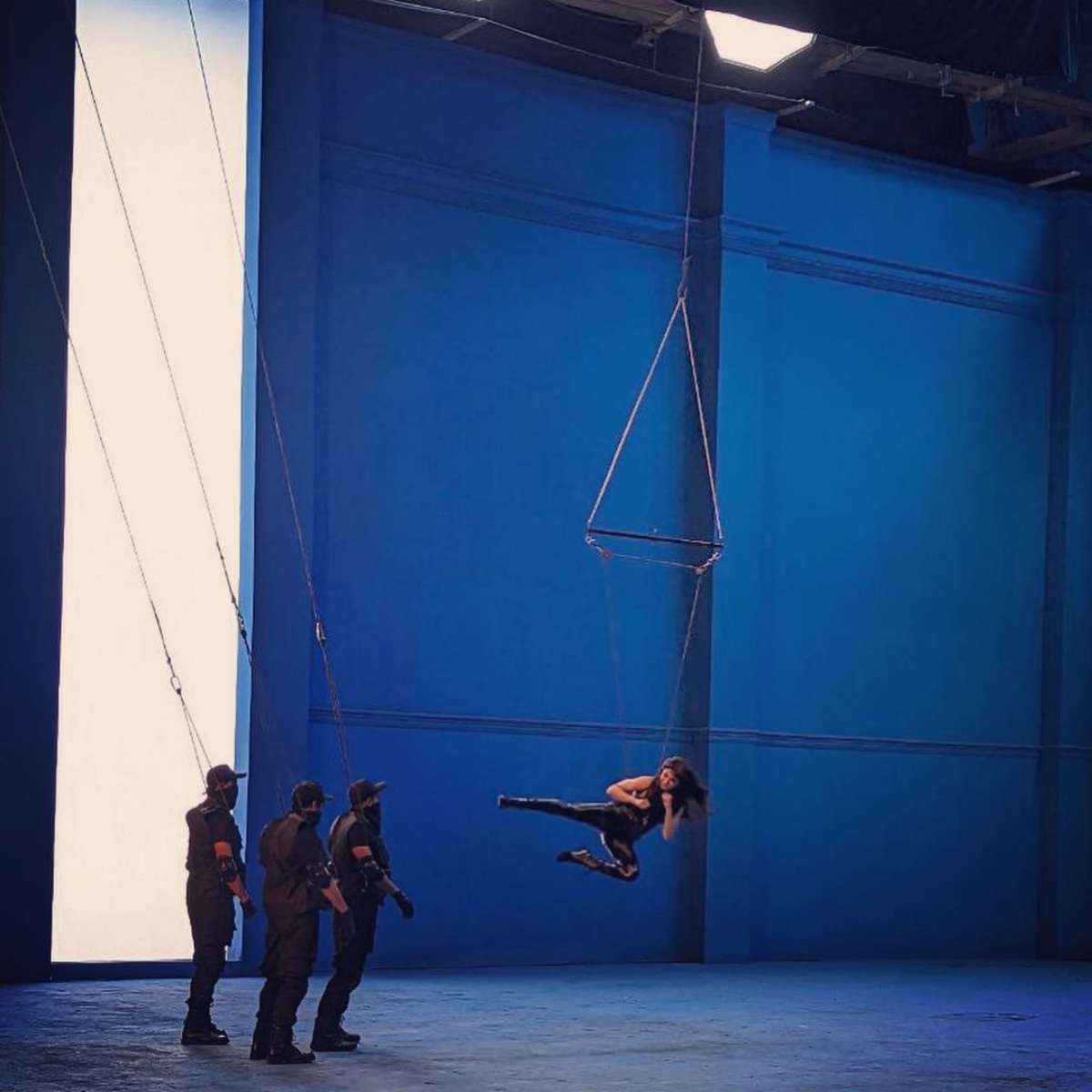 Actress Samantha shared Action photos of add film 