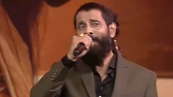 Actor Vikram joins in Ponniyin selvan 2 movie Anthem release function and hails about Sivakarthikeyan Actor Vikram joins in Ponniyin selvan 2 movie Anthem release function and hails about Sivakarthikeyan