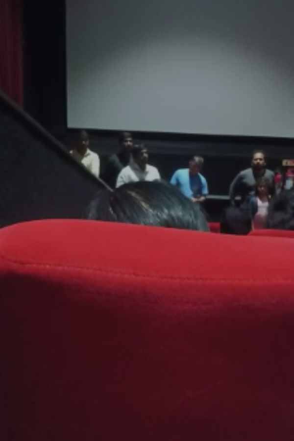 Ponniyin Selvan 2 movie was stopped due to a technical problem at Redhills PVR mall