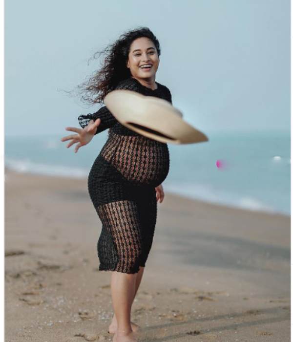 Actress Pooja Ramachandran shared baby bumps photos