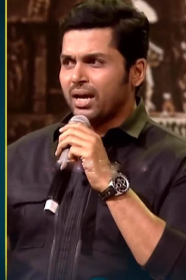 Actor Karthi revealed his favourite and deleted dialogue of Ponniyin selvan 2 in his promotional tour 