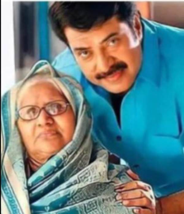 Malayalam actor Mammoottys mother Fathima Ismail passed away Malayalam actor Mammoottys mother Fathima Ismail passed away