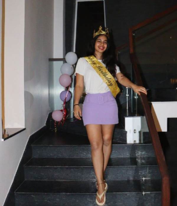 Arjun Second daughter Anjana Arjun celebrates her birthday with family 