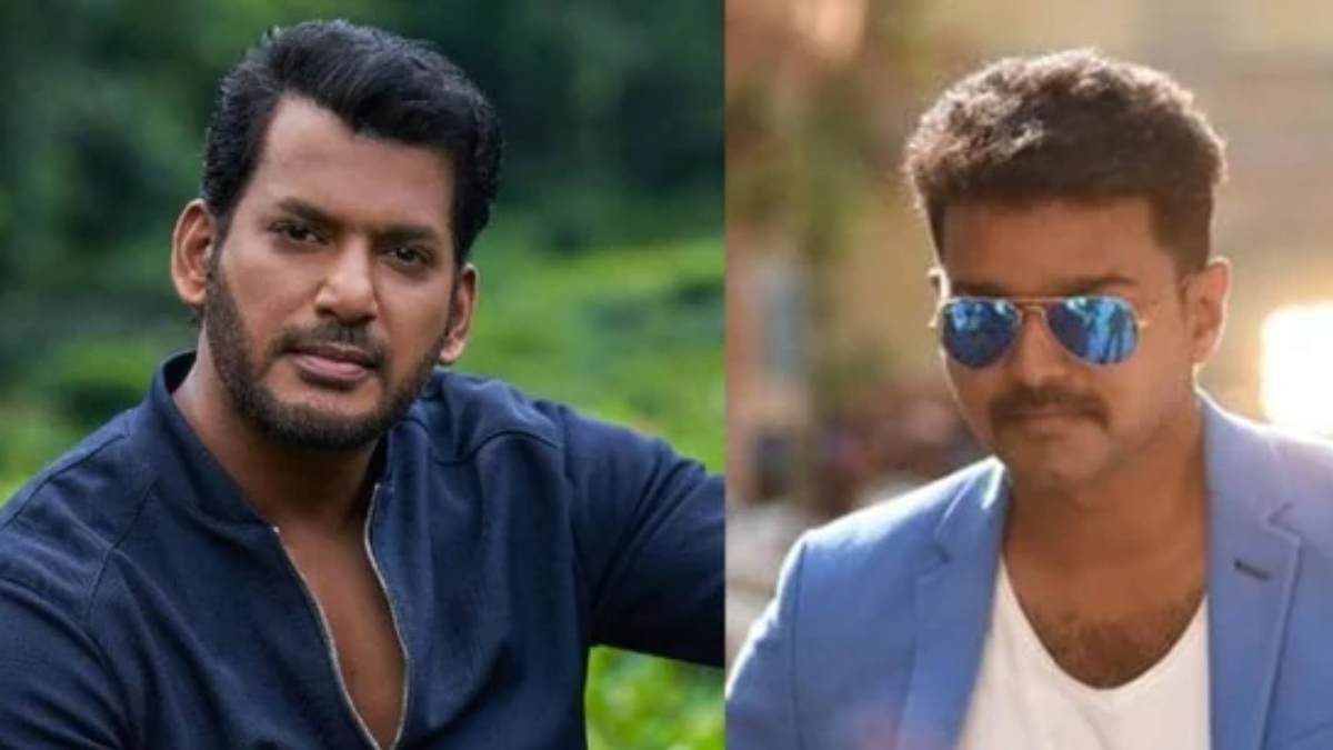 Actor Vishal tweeted Thalapathy Vijay for Mark Antony stuns fans Actor Vishal tweeted Thalapathy Vijay for Mark Antony stuns fans