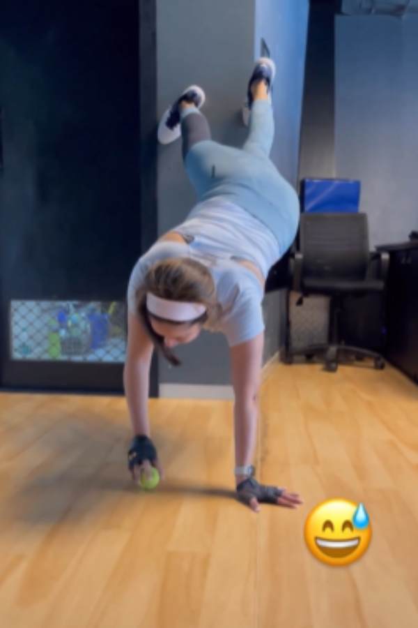 Actress Jyotikas work out video in Instagram makes her fans to say Wow 