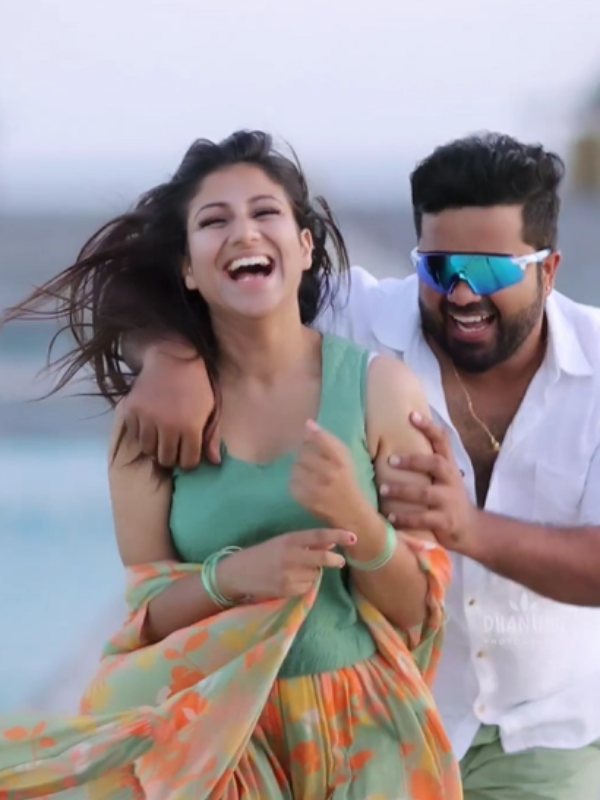 Sanjeev and Alya manasas new Reels video with Lip lock makes fans feel more romantic 
