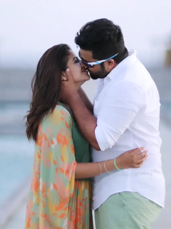 Sanjeev and Alya manasas new Reels video with Lip lock makes fans feel more romantic 