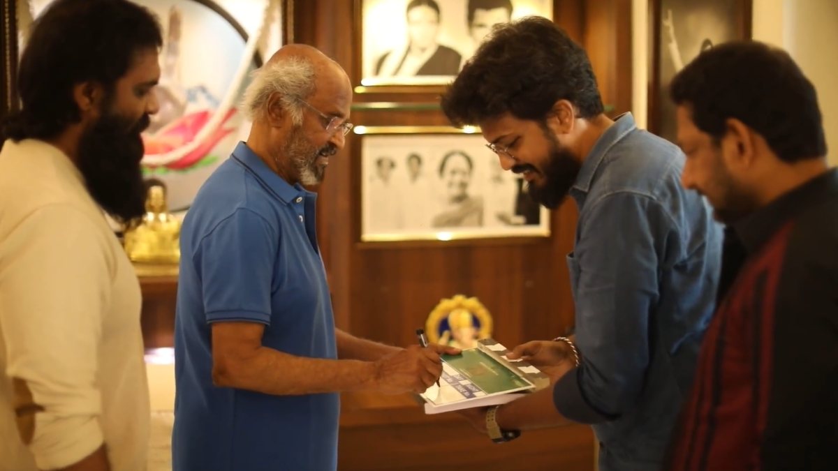  Lady Superstar 75: Rajini congratulates Nayanthara on Lady Superstar 75 pooja ceremony 