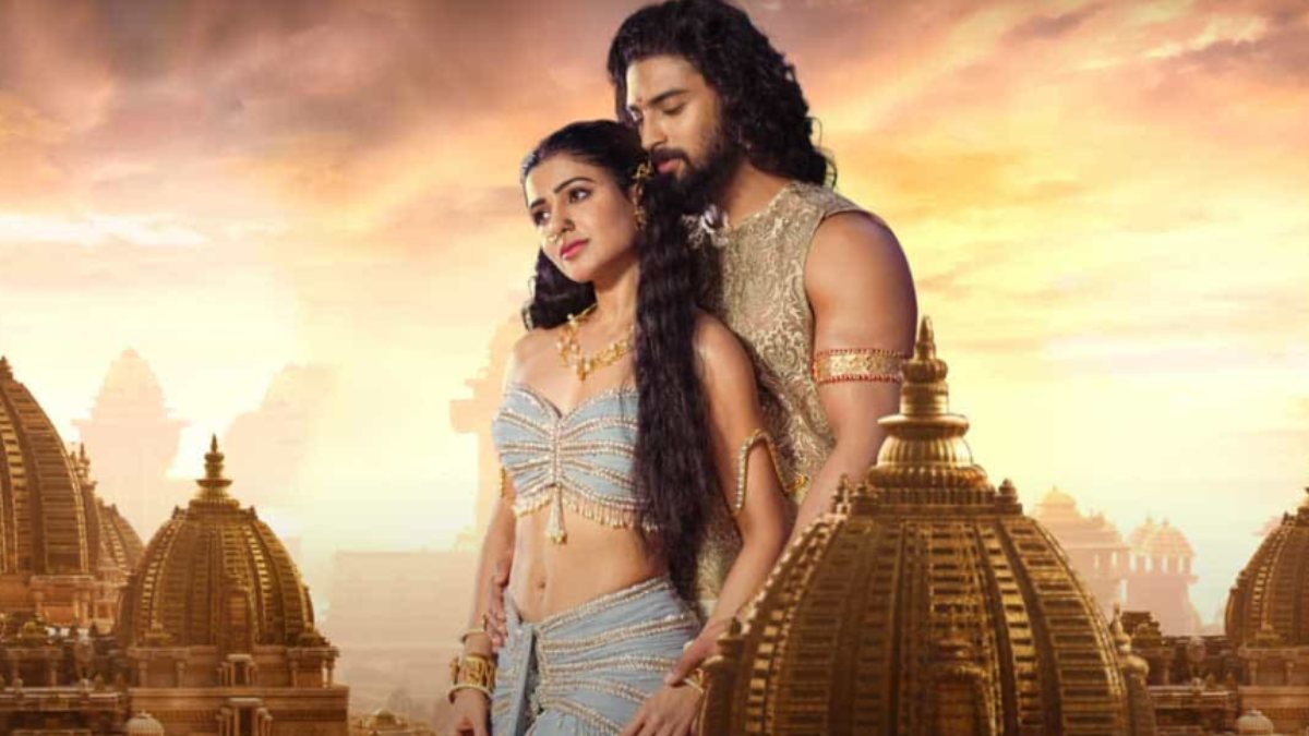 Actress Samanthas Shakunthalam movie premier show happened and the movie gets mixed comments 