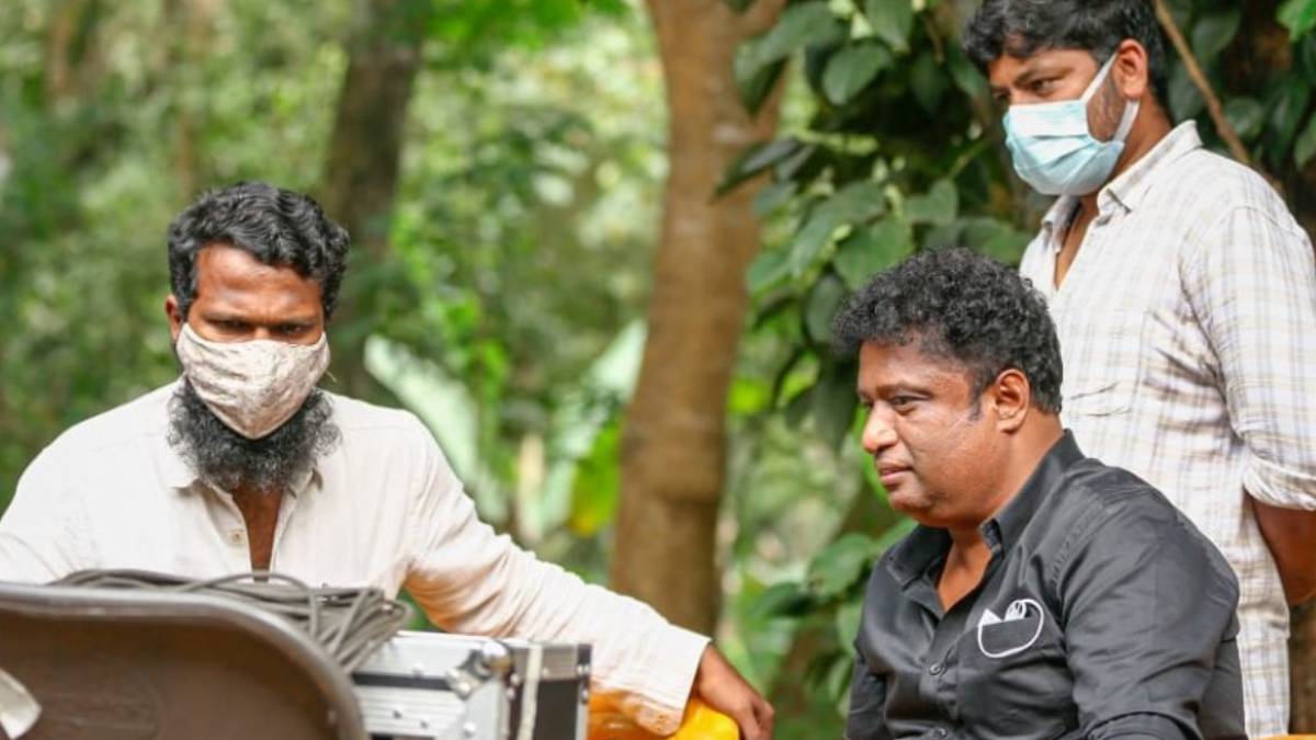 Director Vetri maarans Viduthalai movie released in Telugu and the making stills released by the team 