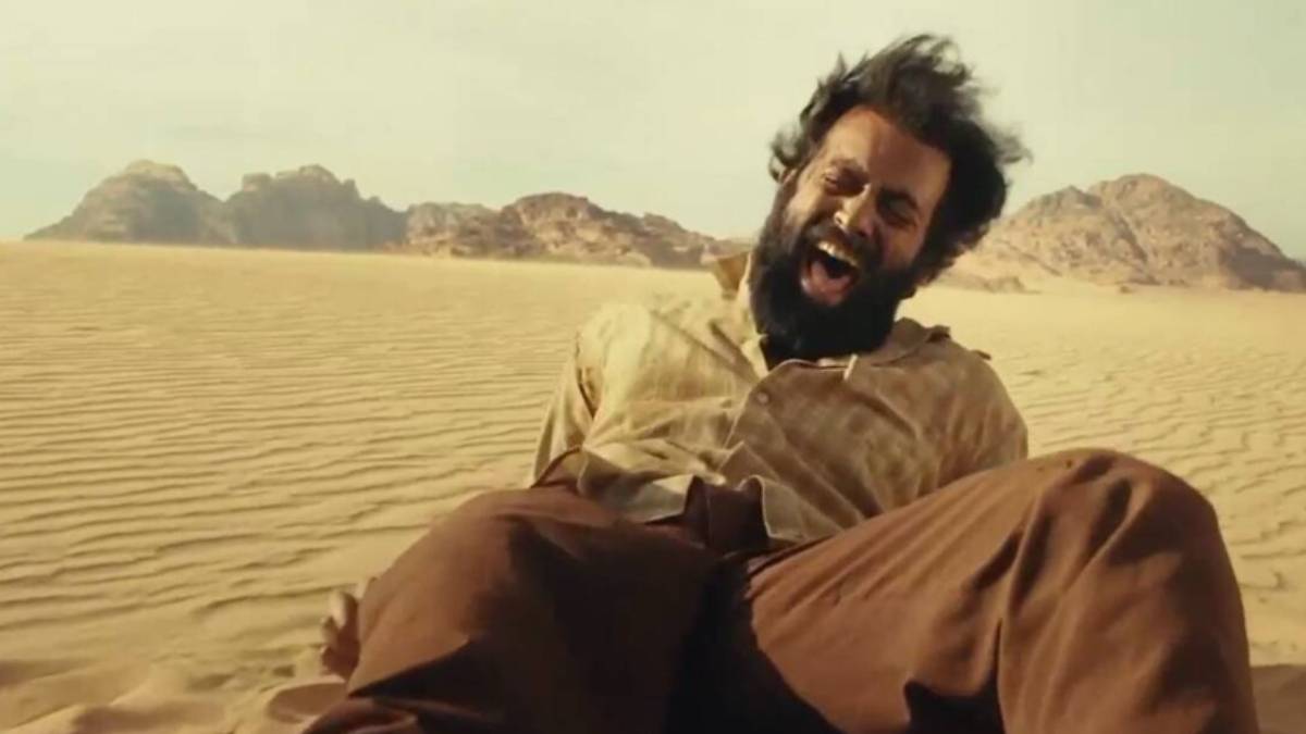 Actress Amala Paul reacts to the Aadujeevitham lip lock scene