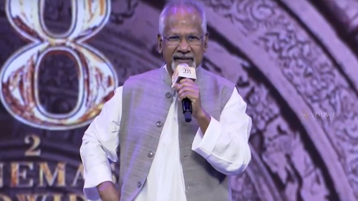 Director Maniratnam hails Bahubali and Director Rajamouli in his PS2 promotions 