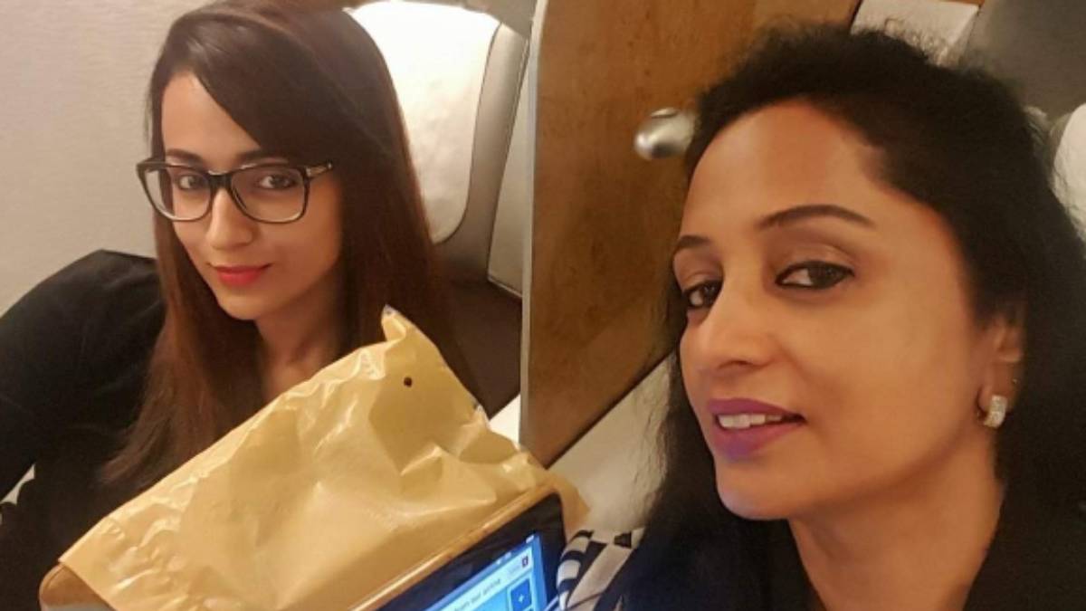 Trisha Watched by her Mother Uma Krishnan 