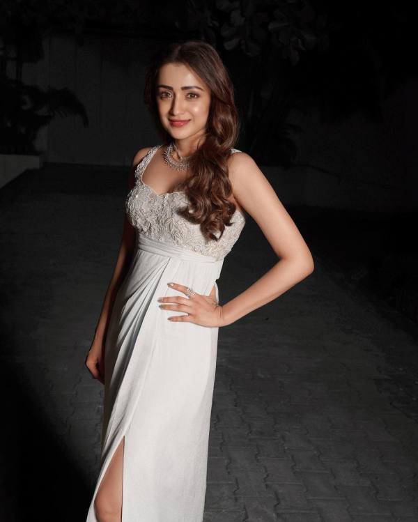 Trisha Reply About Leo Movie Update in Ponniyin selvan 2 Promotion Trisha Reply About Leo Movie Update in Ponniyin selvan 2 Promotion