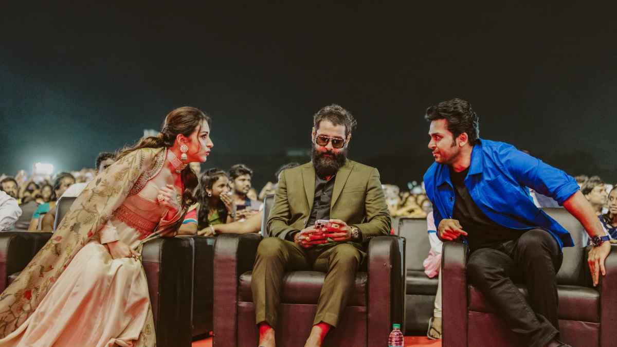 actress trisha krishnan speech at ponniyin selvan part 2 anthem launch