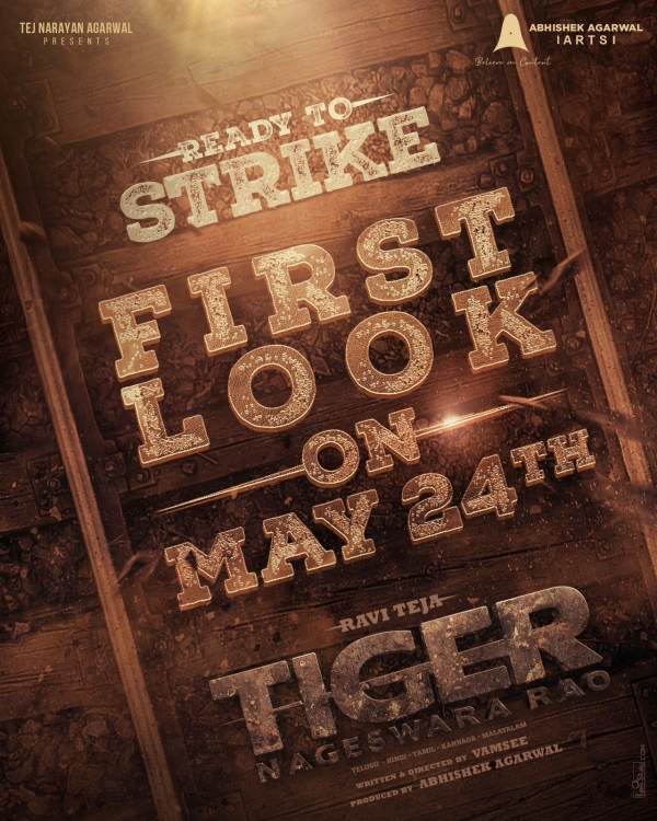 Ravi Teja’s Tiger Nageswara Rao First Look Release Date Announced Ravi Teja’s Tiger Nageswara Rao First Look Release Date Announced