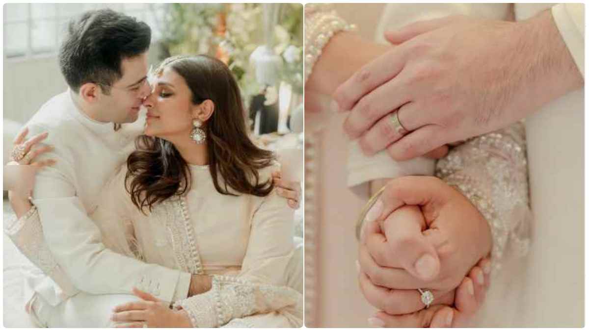 Bollywood actress Parineeti Chopra and Raghav Chadha engagement party in delhi