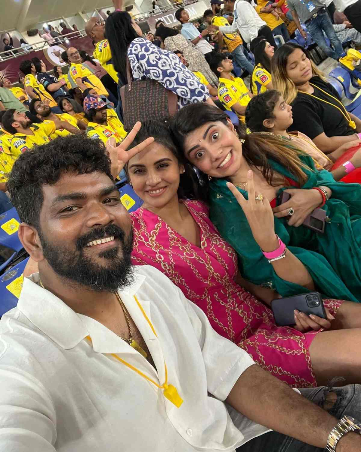 So Many Kollywood Celebrities Went to Ahmedabad for watchin ipl final So Many Kollywood Celebrities Went to Ahmedabad for watchin ipl final