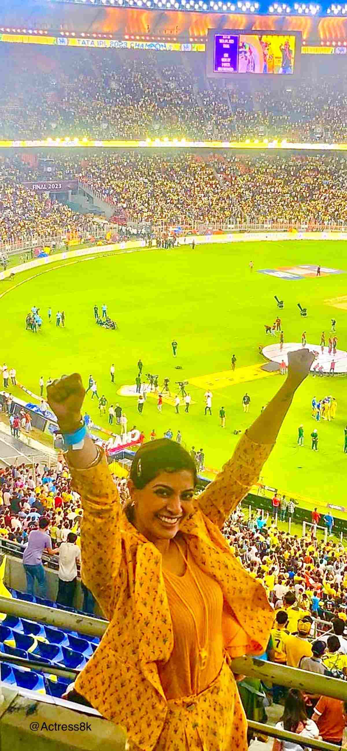 So Many Kollywood Celebrities Went to Ahmedabad for watchin ipl final So Many Kollywood Celebrities Went to Ahmedabad for watchin ipl final