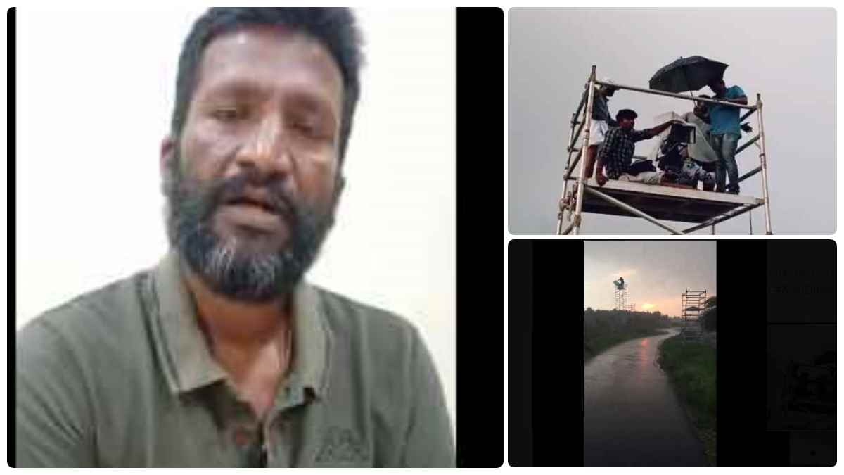 Lightning accident at Margazhi Thingal movie shooting spot Lightning accident at Margazhi Thingal movie shooting spot