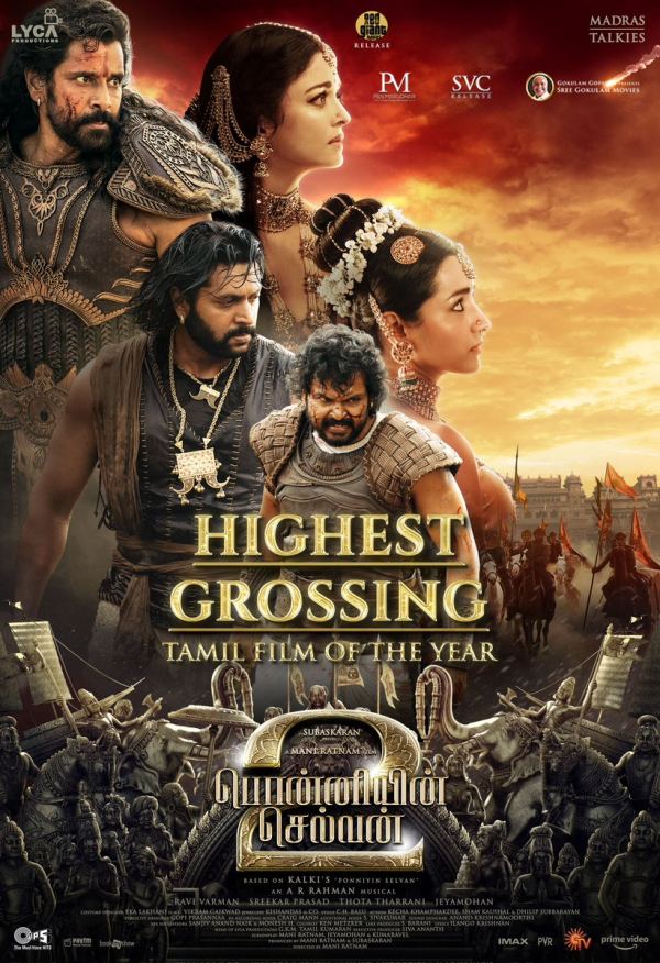 Lyca announces PS2 movie is the highest grossing tamil film of the year 
