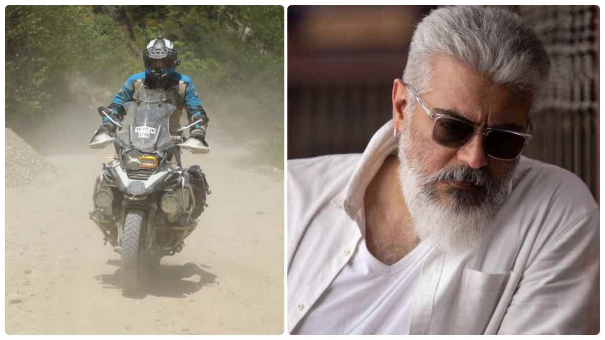 Karaikudi SP Stailin used ajith world tour photo for helmet awareness Karaikudi SP Stailin used ajith world tour photo for helmet awareness