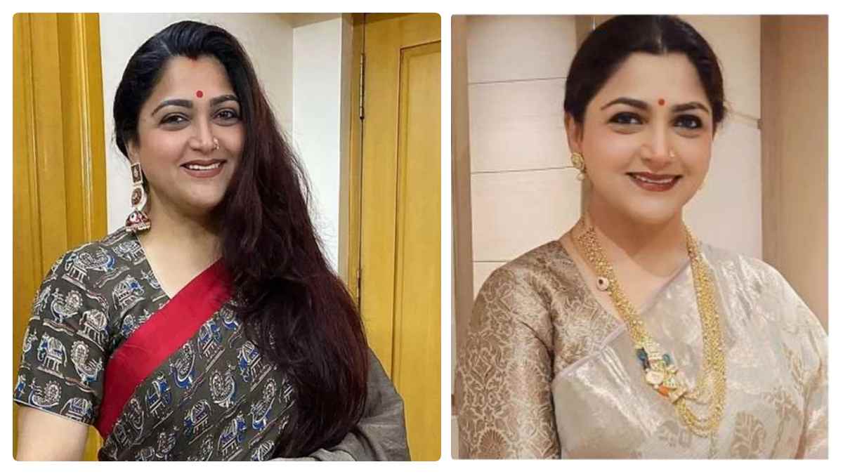  Khushbu: Actress Khushboo explains whether she changed her religion for marriage 
