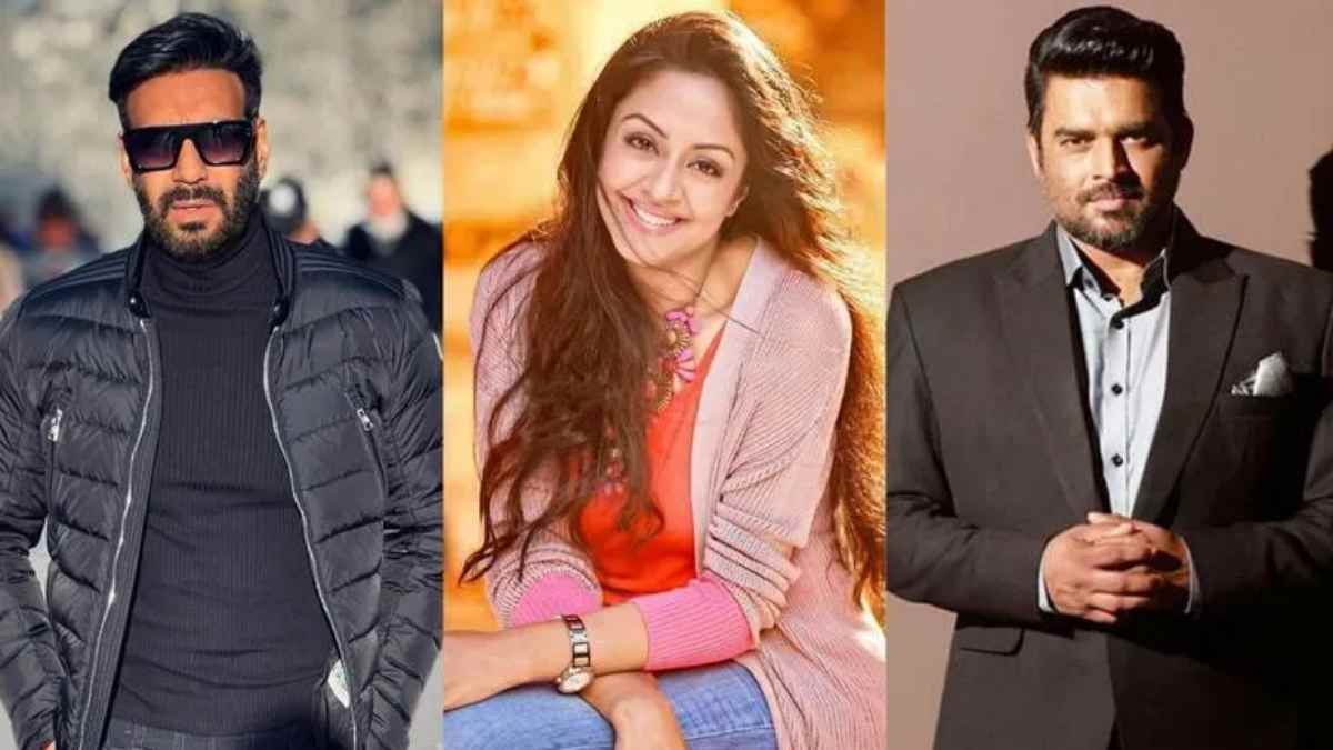 Actress Jyothika joins with Actor Madhavan & Ajay devgn in bollywood 