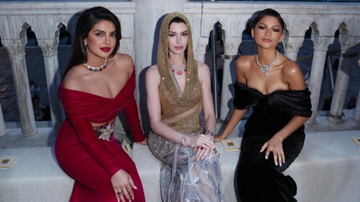 Priyanka Chopra and Zendaya looks elegant in Venice Bulgari Festival Priyanka Chopra and Zendaya looks elegant in Venice Bulgari Festival