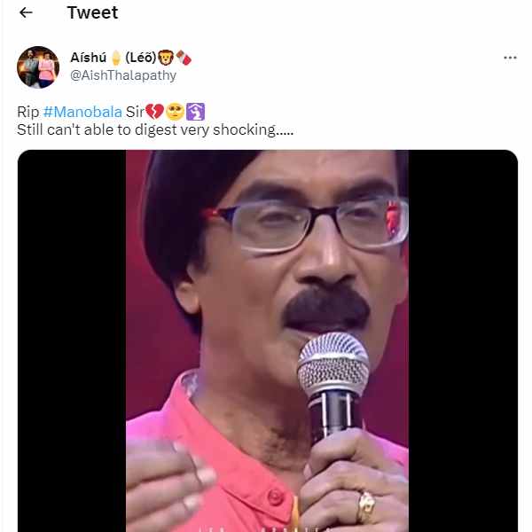  Manobala on Vijay: Manobala talks about his experience of acting with Thalapathy Vijay