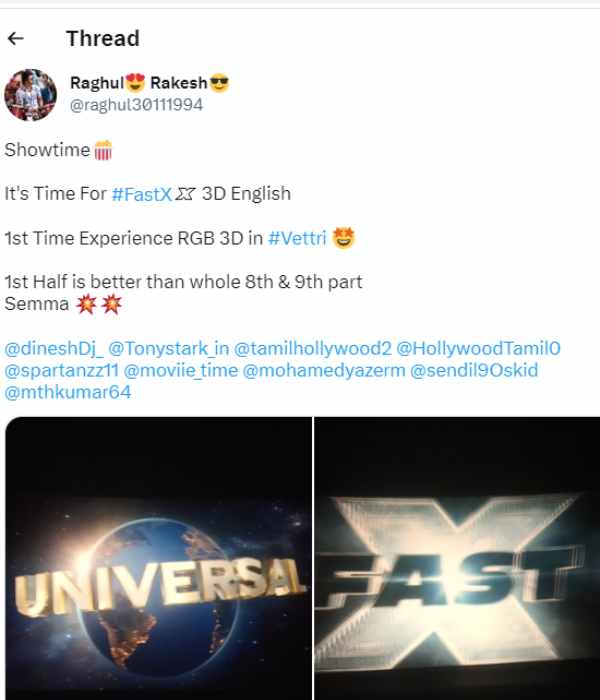  Fast X Twitter Review and Reactions are here 