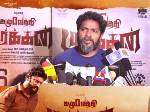 Kazhuvethi moorkan movie team celebrates the audience response for the movie 