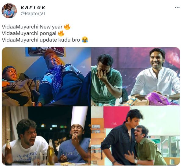 Vijay fans trolls Ajith Kumars AK 62 title Vidamuyarchi Vijay fans trolls Ajith Kumars AK 62 title Vidamuyarchi